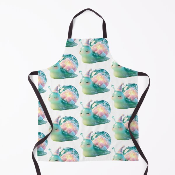 Item preview, Emerald Snail - Sleepy Rainbow Cloud & Moon Bedtime Guardian designed and sold by ABYSSLAB.