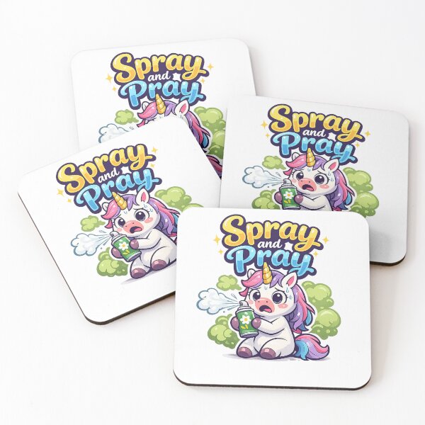 Item preview, Spray And Pray Unicorn designed and sold by Idans.