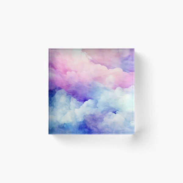 Item preview, Dreamy Fantasy 'Cotton Candy' Pink And Blue Clouds  designed and sold by DEC02.