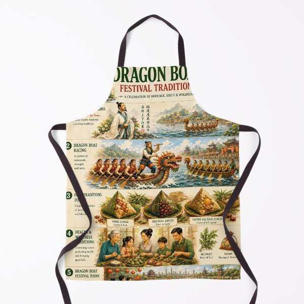 Item preview, The Story of Dragon Boat Festival Traditions designed and sold by Easternpantry.