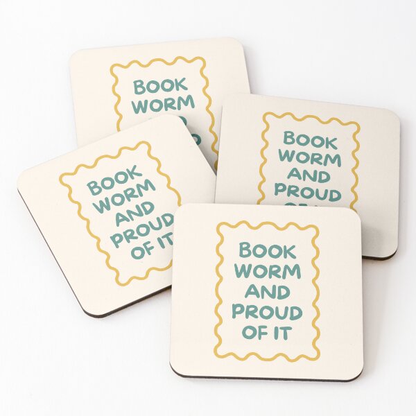 Item preview, Book Worm And Proud Of It designed and sold by soheedesigns.