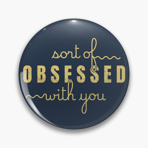 Item preview, Sort of Obsessed With You Quirky Text Design Yellow designed and sold by TackyTime.