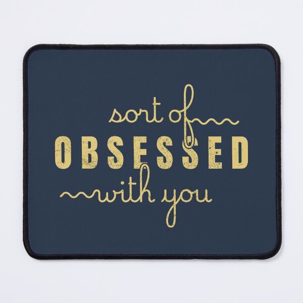 Item preview, Sort of Obsessed With You Quirky Text Design Yellow designed and sold by TackyTime.