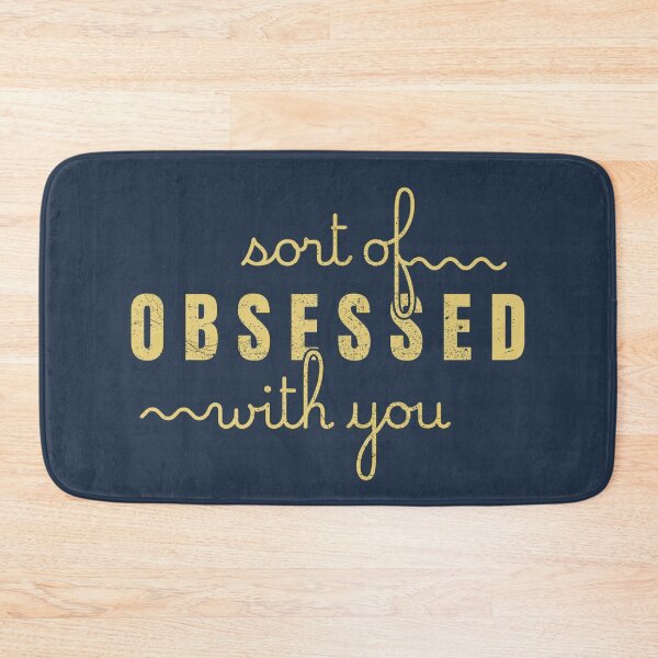 Item preview, Sort of Obsessed With You Quirky Text Design Yellow designed and sold by TackyTime.