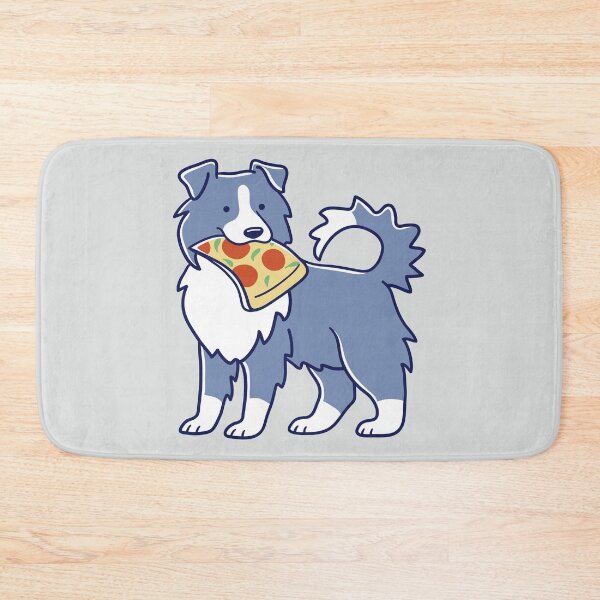 Item preview, Border Collie and Pizza designed and sold by Wlaurence.