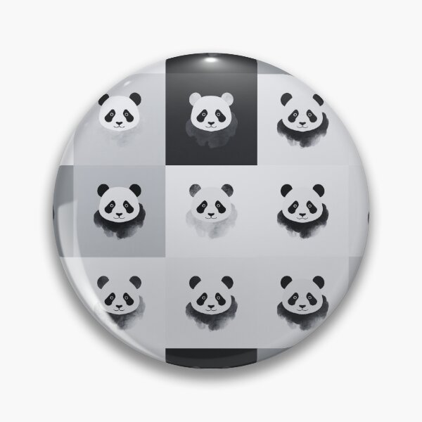 Item preview,  Patchwork pandas designed and sold by uunaa.