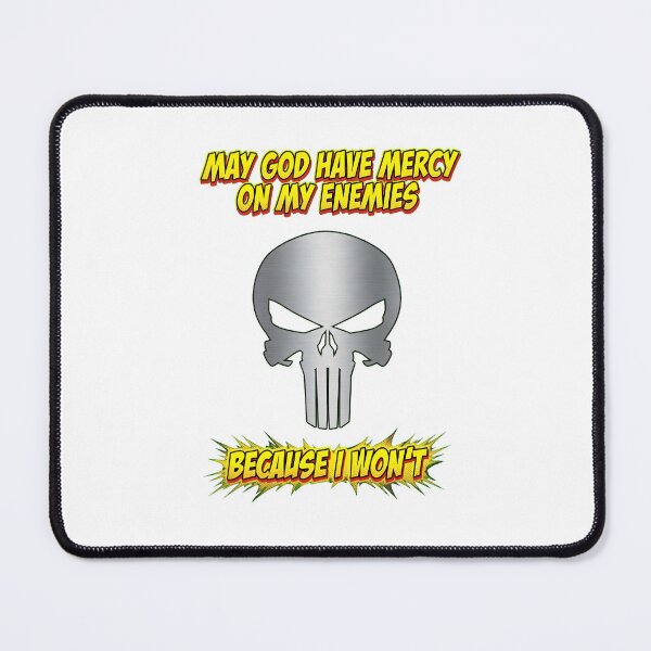 Item preview, May God Have Mercy On My Enemies Skull designed and sold by TshirtsOnline-.