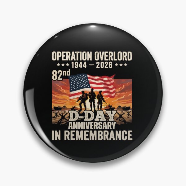 Item preview, D-Day 82nd Anniversary Operation Overlord Normandy 1944 Historical Tribute designed and sold by BOUCHERIT amine.