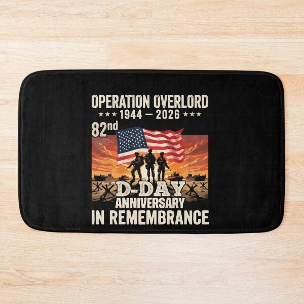 Item preview, D-Day 82nd Anniversary Operation Overlord Normandy 1944 Historical Tribute designed and sold by BOUCHERIT amine.