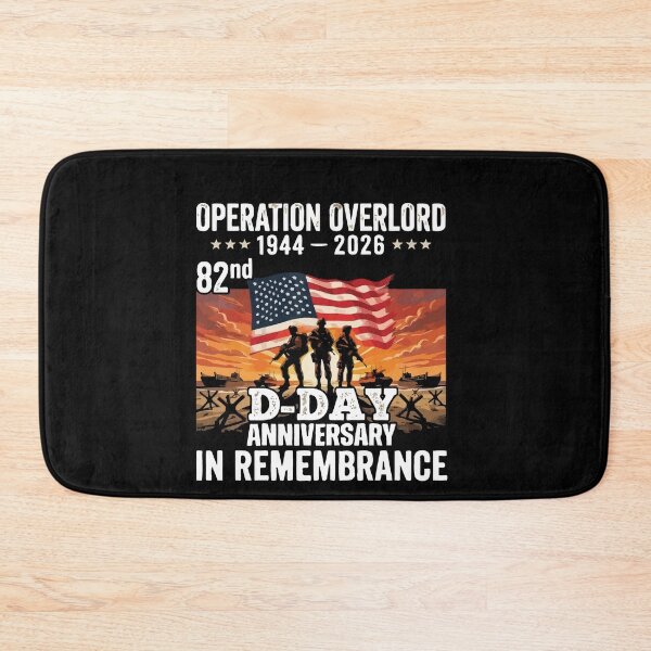 Item preview, D-Day 82nd Anniversary Operation Overlord Normandy 1944 Historical Tribute designed and sold by BOUCHERIT amine.