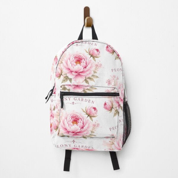 Item preview, Peony Garden – Vintage Watercolor Floral Art designed and sold by Blueberry-art23.