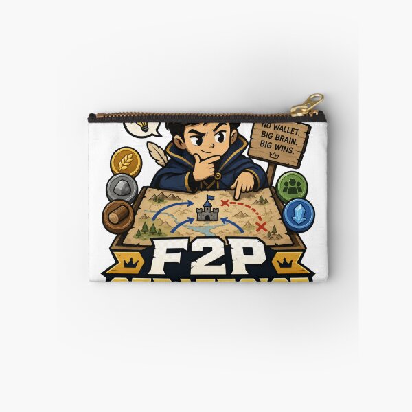 Item preview, F2P Strategist Free To Play Gamer Shirt & Sticker designed and sold by Super Glopz.