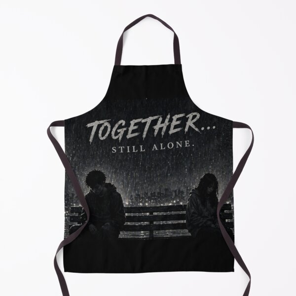 Item preview, TOGETHER YET ALONE | Side By Side, Worlds Apart designed and sold by NovaInfinityStudio.