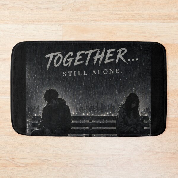 Item preview, TOGETHER YET ALONE | Side By Side, Worlds Apart designed and sold by NovaInfinityStudio.