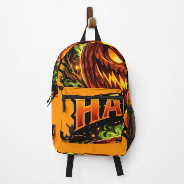 Item preview, Glowing Pumpkin Happy Halloween designed and sold by redsharkuk.