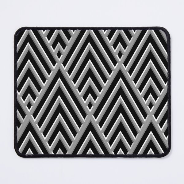 Item preview, 3-D Art Deco Ornate (Faux) Silver Pattern designed and sold by DEC02.