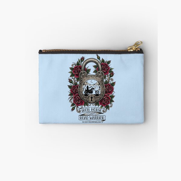Item preview, Vintage Padlock Custom Chopper Motorcycle Tattoo Flash designed and sold by RetroRewind Studio.