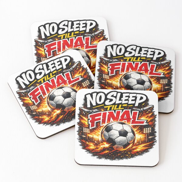 Item preview, No Sleep Till Final Soccer Championship Fan Design designed and sold by Winetastic-Art.