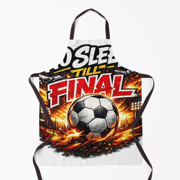 Item preview, No Sleep Till Final Soccer Championship Fan Design designed and sold by Winetastic-Art.