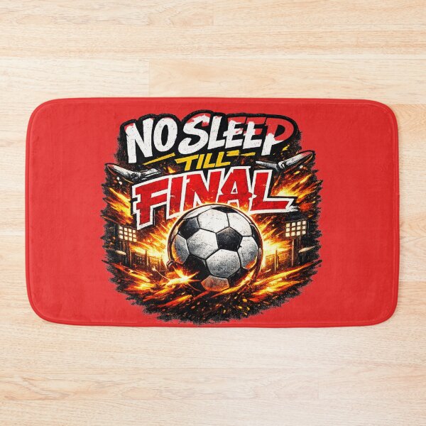 Item preview, No Sleep Till Final Soccer Championship Fan Design designed and sold by Winetastic-Art.