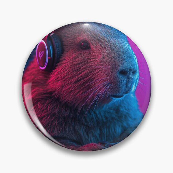 Item preview, Gamer Capybara ? designed and sold by ModernMoodCo.
