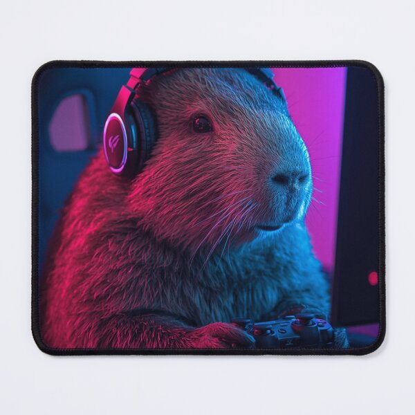 Item preview, Gamer Capybara ? designed and sold by ModernMoodCo.