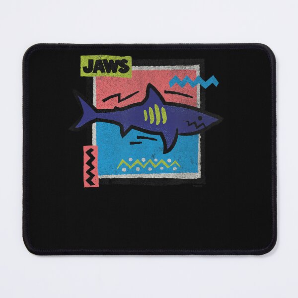 Item preview, Jaws Neon Shark Poster Design Today Graphic Art designed and sold by HursTansell.