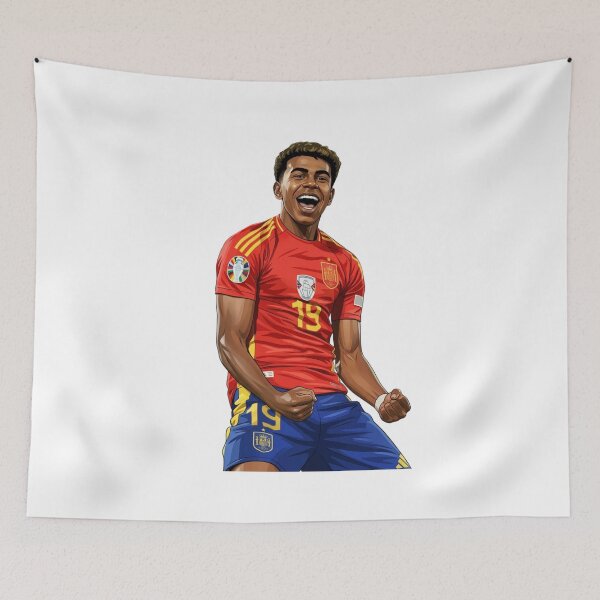 Item preview, Lamine Yamal Spain Soccer Player designed and sold by shoppypod.