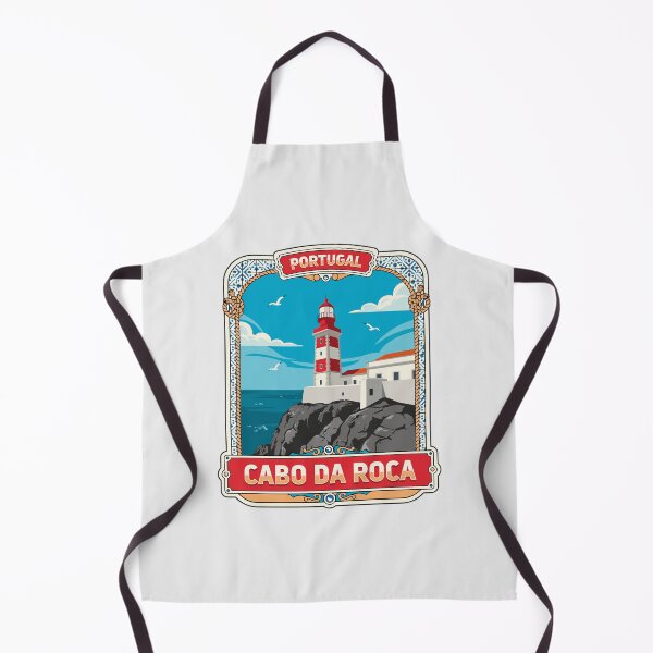 Item preview, Vintage Cabo da Roca Portugal – Retro Lighthouse Travel Poster designed and sold by just-quotes.