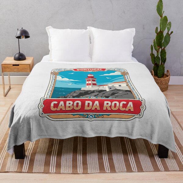 Item preview, Vintage Cabo da Roca Portugal – Retro Lighthouse Travel Poster designed and sold by just-quotes.