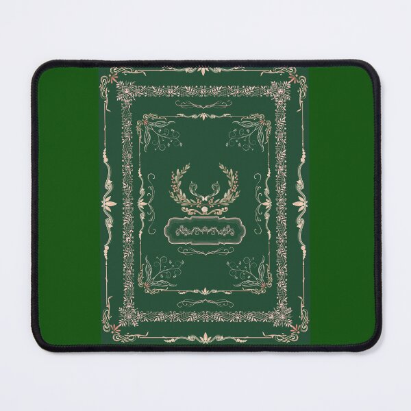Item preview, Vintage Dark Green Botanical Wreath Ornate designed and sold by Rehnair.