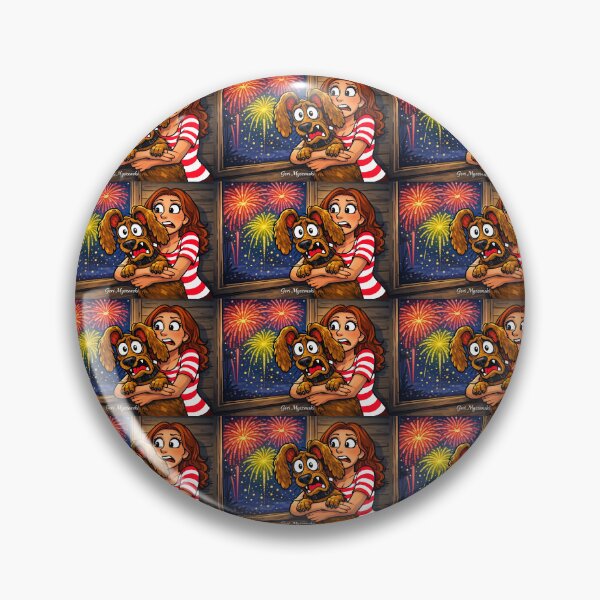 Item preview, Fireworks Fright Night designed and sold by The Art Queen Of Michigan .