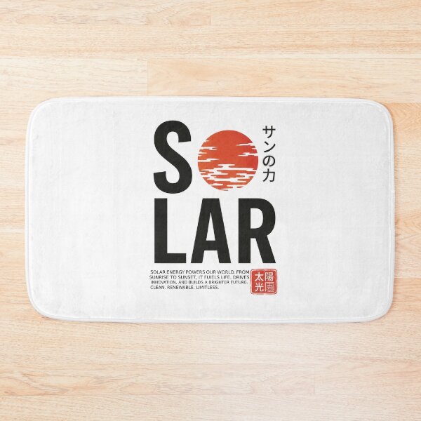Item preview, Minimalist solar design with Japanese characters designed and sold by Ahmedsyde.