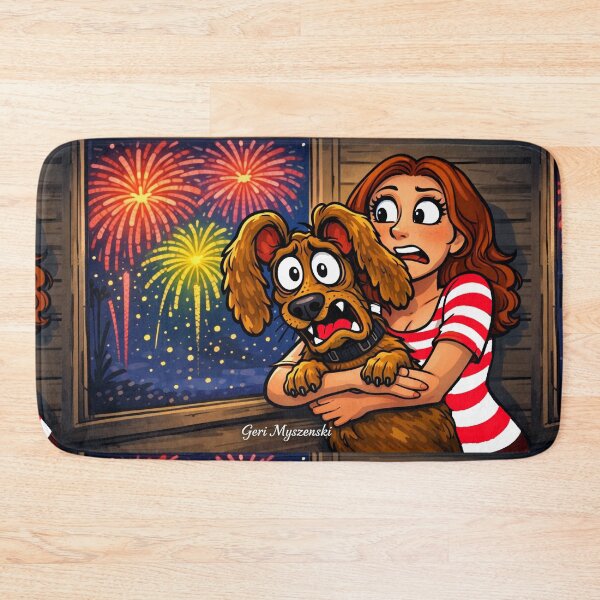 Item preview, Fireworks Fright Night designed and sold by The Art Queen Of Michigan .