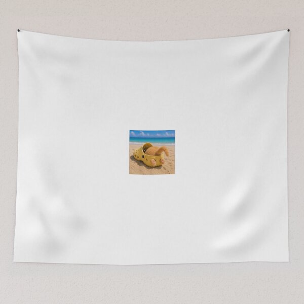 Item preview, Kitten Lost In Giant Beach Clog designed and sold by LovelyCatGalaxy.