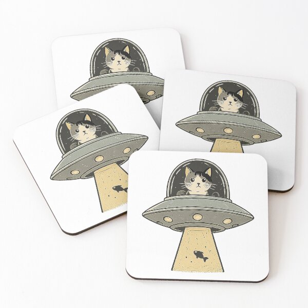 Item preview, Cat UFO designed and sold by EvilSkullofc.