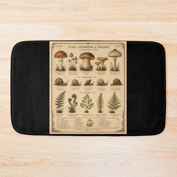 Item preview, Vintage Fungi Botanical Poster designed and sold by Mr-AShop.