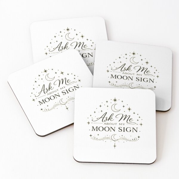 Item preview, Ask Me About My Moon Sign designed and sold by Side Quest Co..