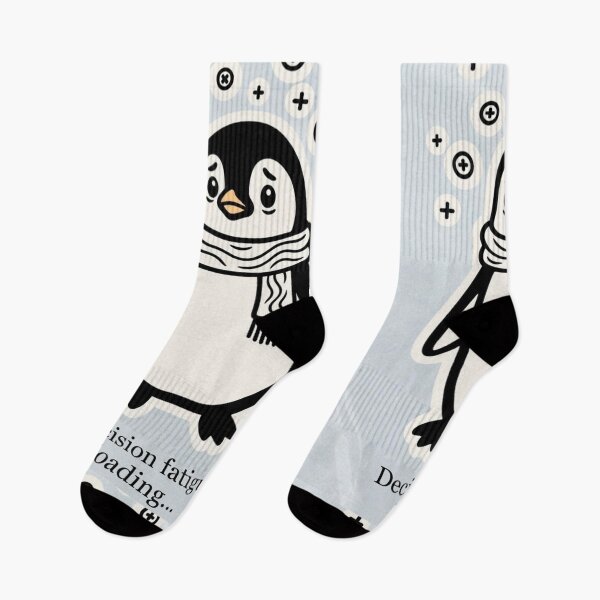 Item preview, Decision Fatigue Loading Funny Penguin Design | Introvert Anxiety Humor Gift designed and sold by GalleryPeak.