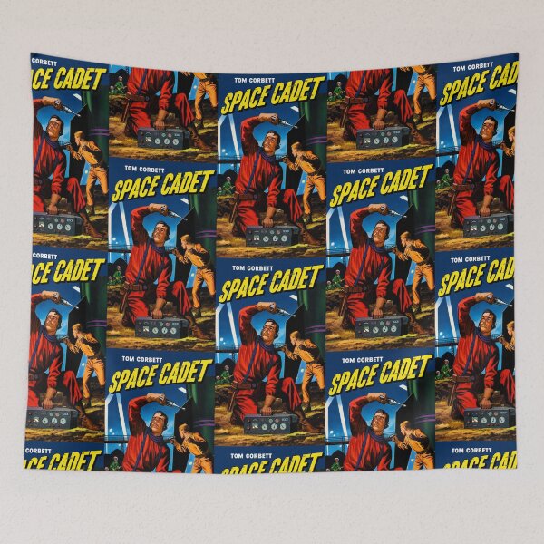 Item preview, Vintage Tom Corbett Space Cadet Cover – Atomic‑Age Space Adventure Illustration designed and sold by Analog Aura .