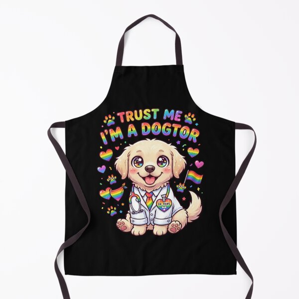 Item preview, Trust Me I'm A Dogtor Cute Rainbow Puppy Pride Month Dog Lover Humor Gift For Kids Women And Pet Parents designed and sold by Im-Ara.