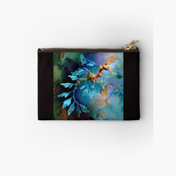 Item preview, Ethereal Drift: The Leafy Sea Dragon in Abstract Repose designed and sold by Helios Be. Lavsh.