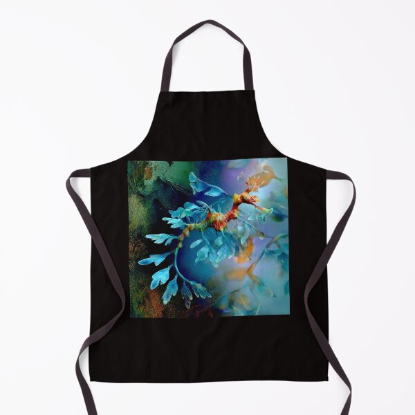 Item preview, Ethereal Drift: The Leafy Sea Dragon in Abstract Repose designed and sold by Helios Be. Lavsh.