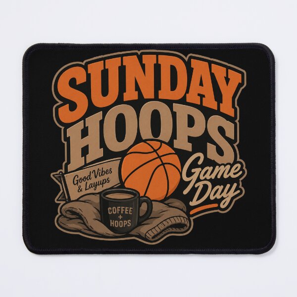 Item preview, Sunday Hoops designed and sold by KyniraaCo.