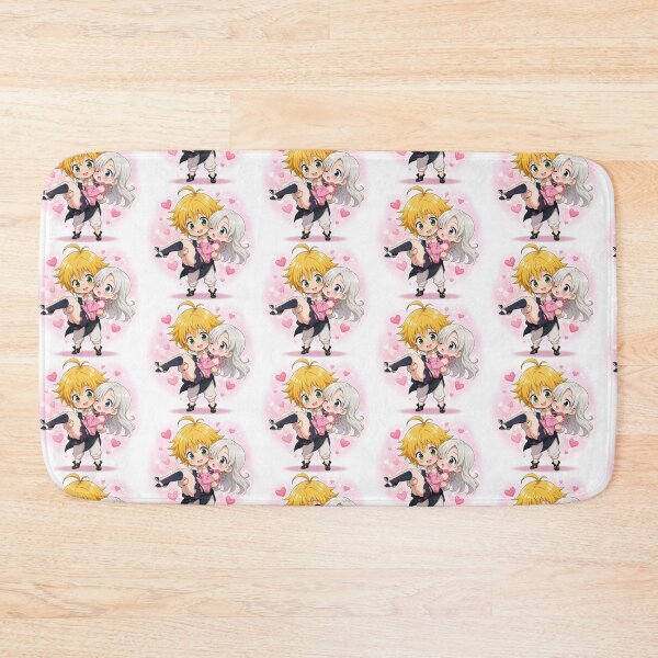 Item preview, Love Chibi – Cute Anime Couple designed and sold by Ali-neko-kawaii.