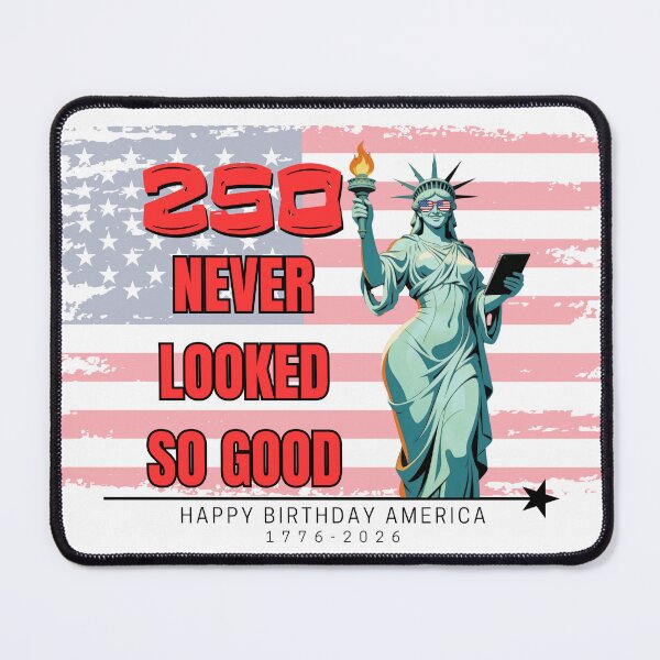 Item preview, 250 Never Looked So Good - Happy Birthday America 1776-2026 Patriotic Shirt - "Merican Mommy" designed and sold by SAMEOLDDREAM.