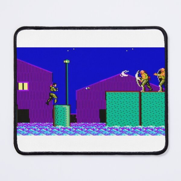 Item preview, Illustration - Night Ninja Platformer Retro Elegant designed and sold by AnimeShin.