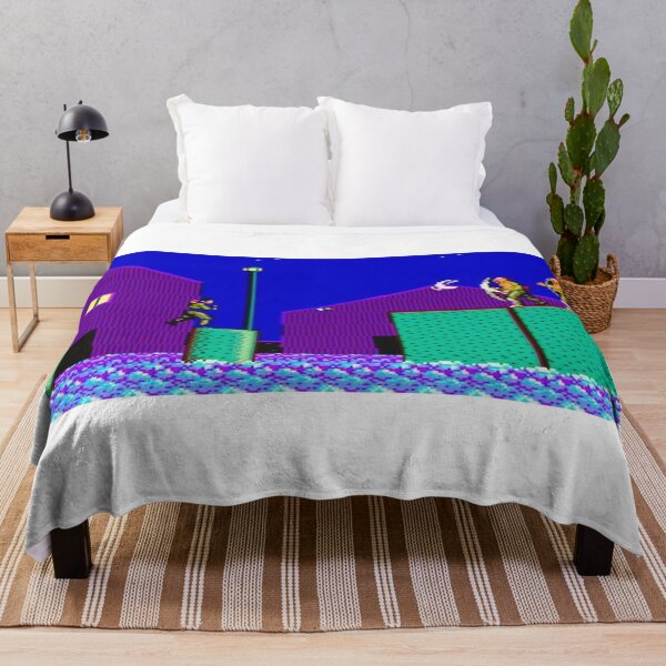 Item preview, Illustration - Night Ninja Platformer Retro Elegant designed and sold by AnimeShin.