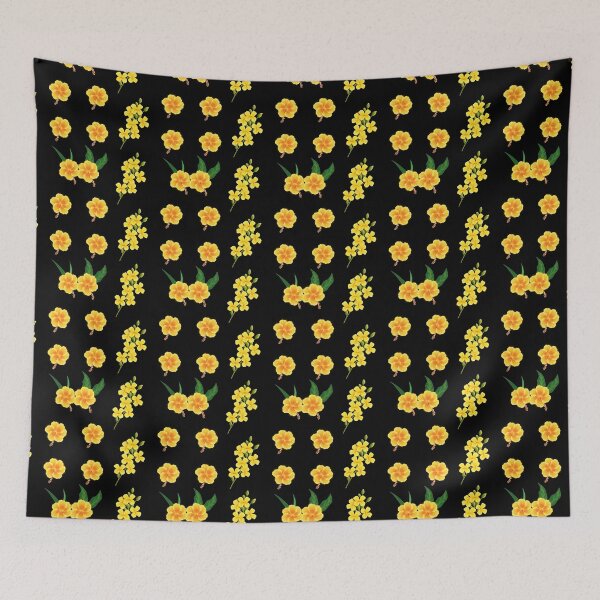 Item preview, Bright Yellow Hibiscus and Tropical Wildflower Summer Aesthetic Sticker Pack designed and sold by Art_IN_Design Pack.