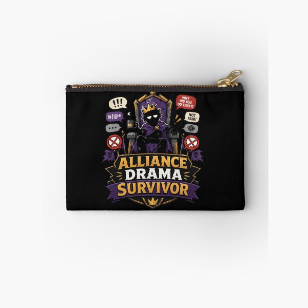 Item preview, Alliance Drama Survivor MMO Gamer Meme Design designed and sold by Super Glopz.